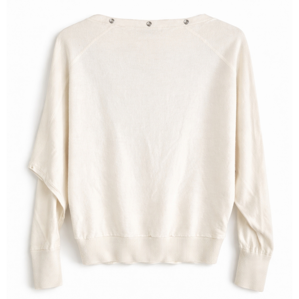 ALLSAINTS | Eli Bataeu Sweater In Cream - Picture 2 of 6